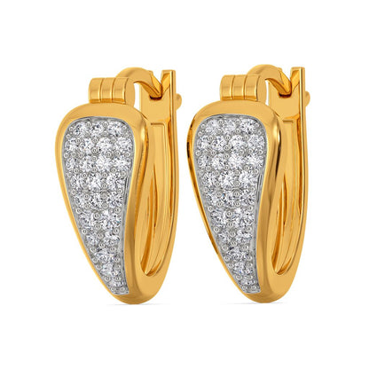 Aura Ornate Diamond Earrings