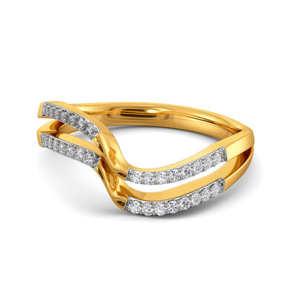 Frill Grandeur Diamond Rings
