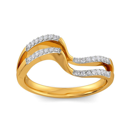 Frill Grandeur Diamond Rings