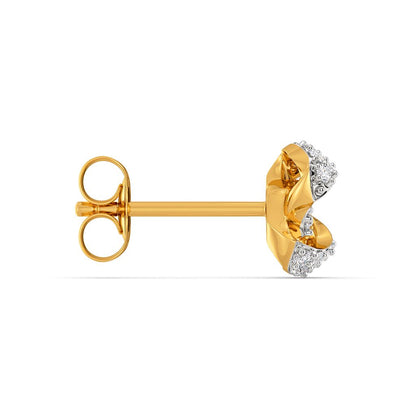 Structural Drama Diamond Earrings