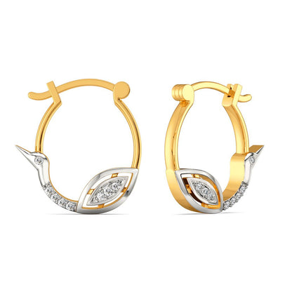 White Soiree Diamond Earrings