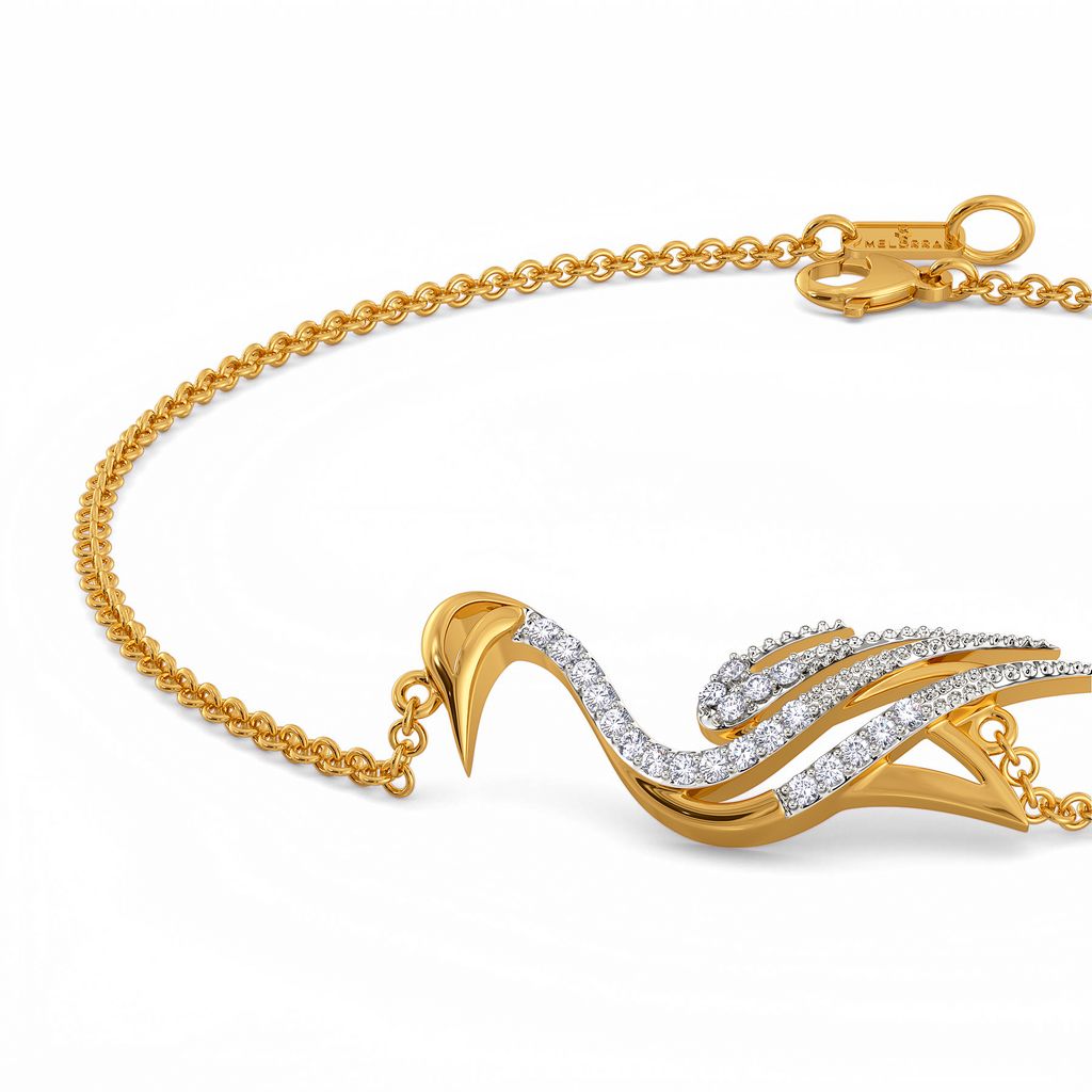 Swan Serenity Diamond Bracelets