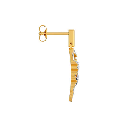 Bold N Brave Diamond Earrings