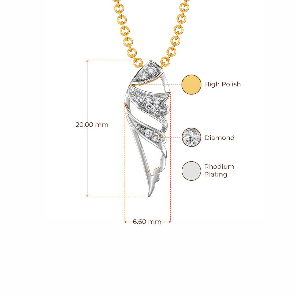 Bold N Brave Diamond Pendants