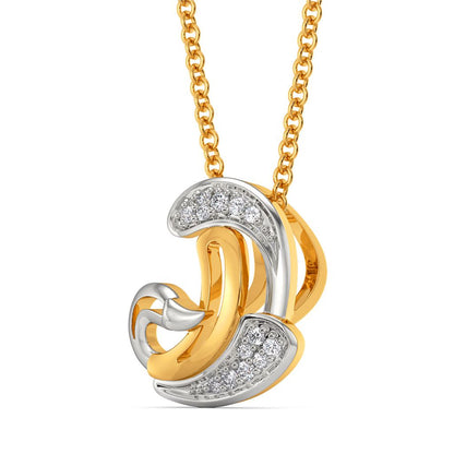 Tale of Swan Diamond Pendants
