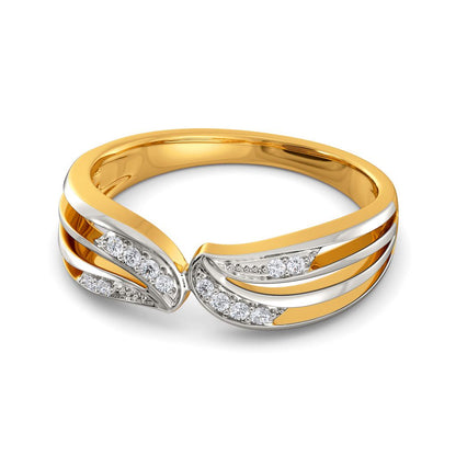 White Winged Diamond Rings