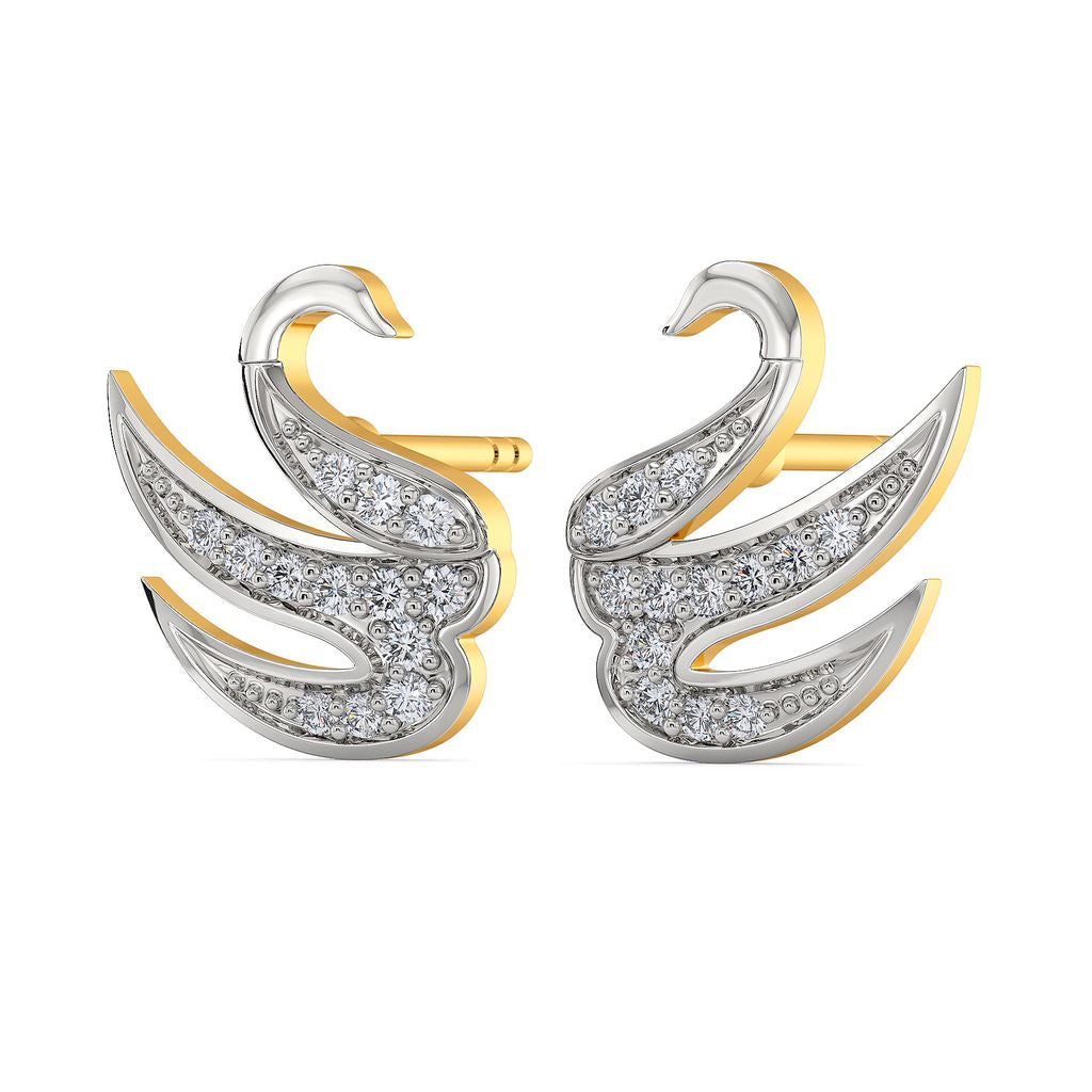 Winged Vision Diamond Earrings