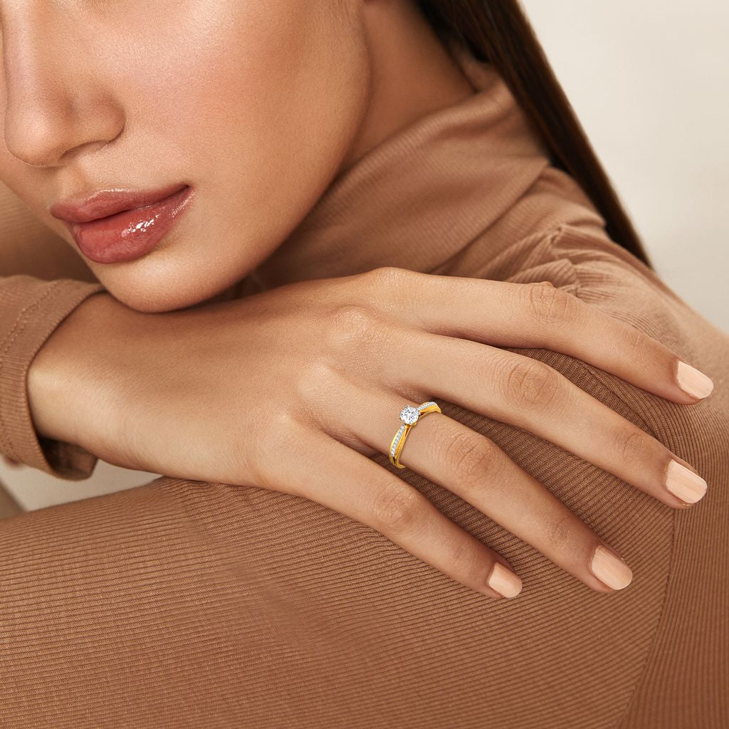 Coup de M��itre Diamond Rings