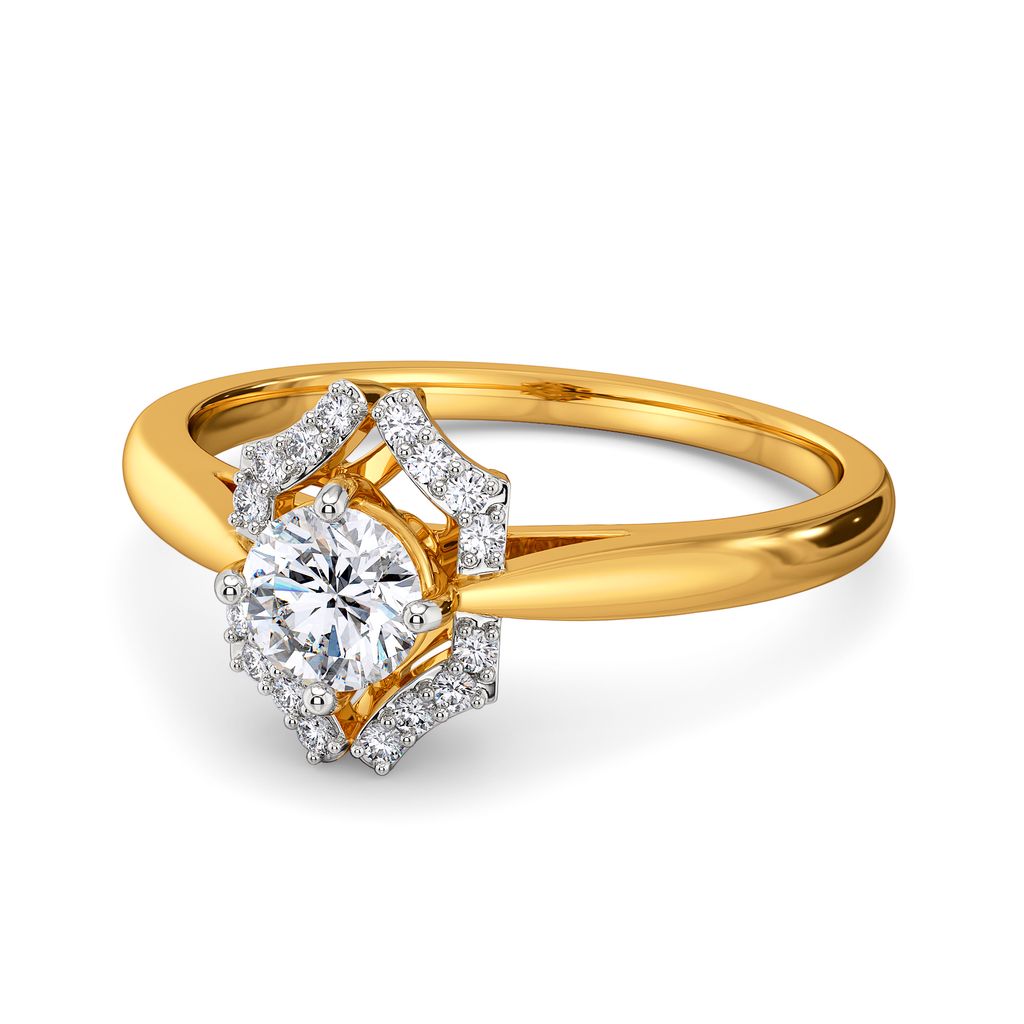 Wings of Love Diamond Rings