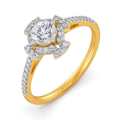 Love Lantern Diamond Rings