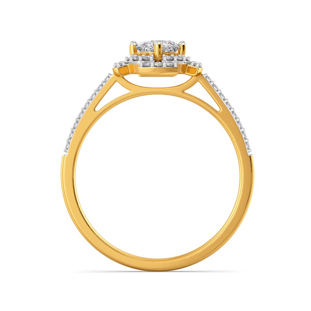 Love Lantern Diamond Rings