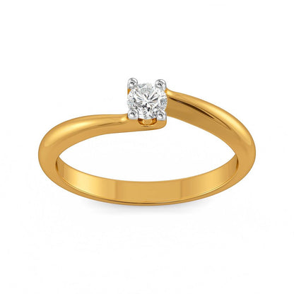Solitaire Seal Diamond Rings