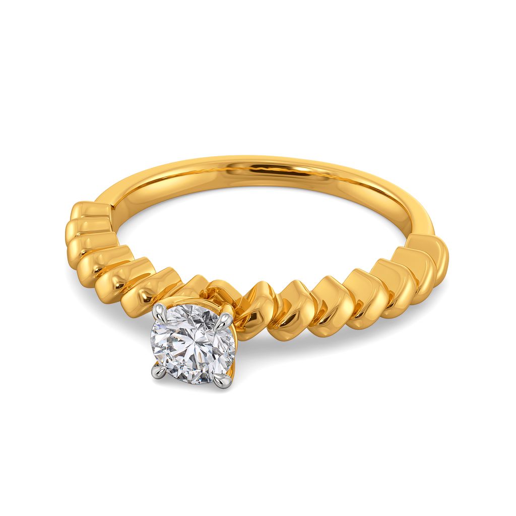 Lock with a Rock Diamond Rings