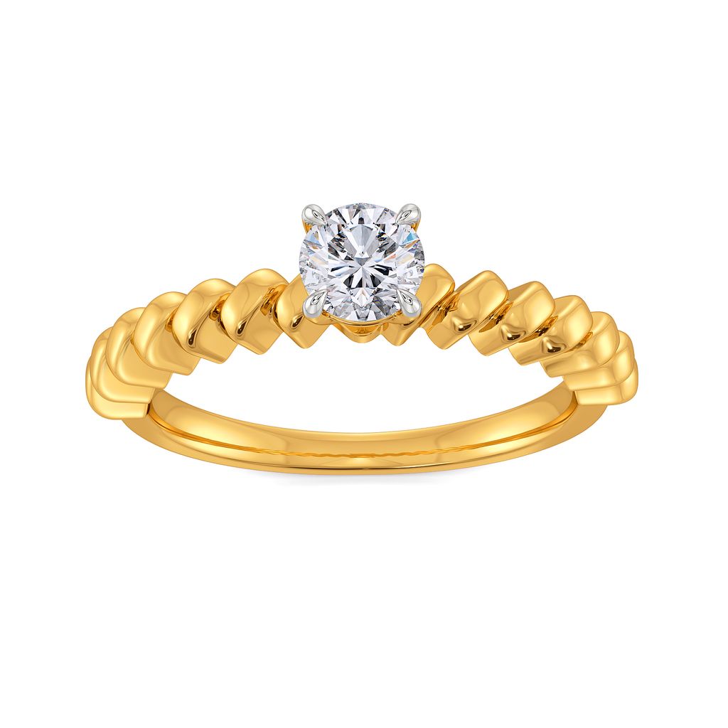 Lock with a Rock Diamond Rings