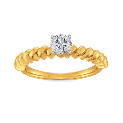 Lock with a Rock Diamond Rings