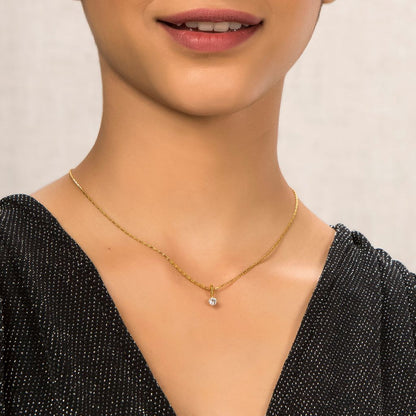 Seize the Solitaire Diamond Pendants