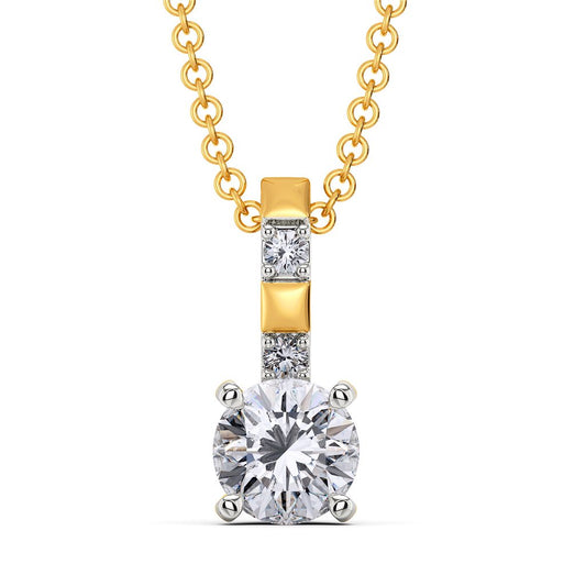 Scope to Square Diamond Pendants