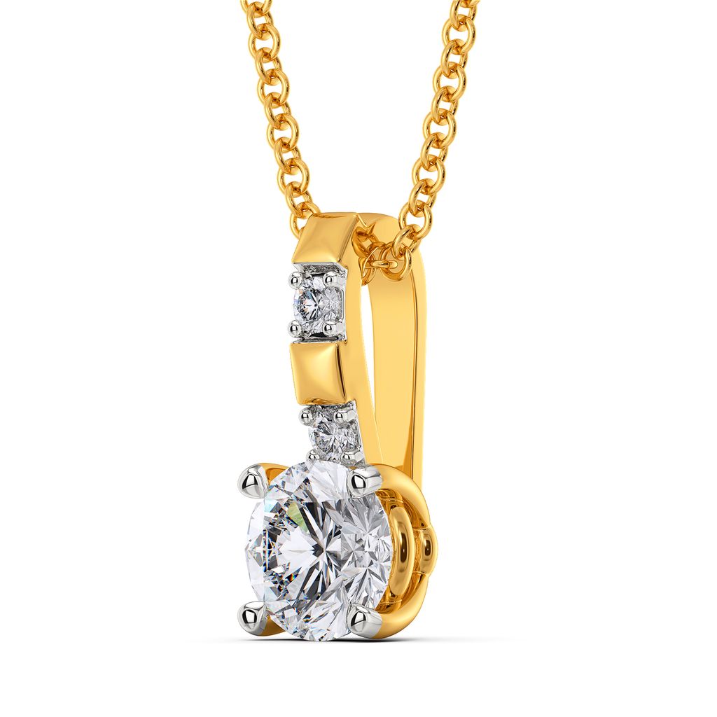 Scope to Square Diamond Pendants