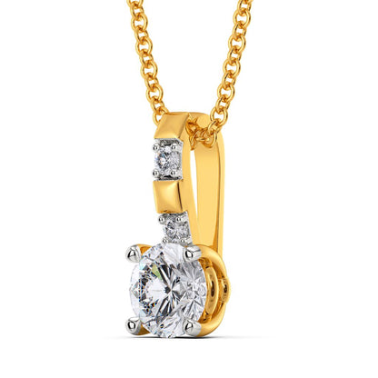 Scope to Square Diamond Pendants