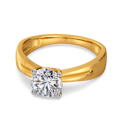 Bow Bort Diamond Rings