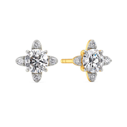 Glossy Guide Diamond Earrings