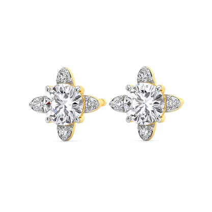 Glossy Guide Diamond Earrings