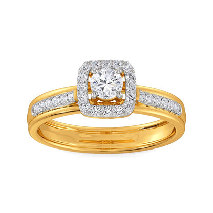 Solitaire Charm Diamond Rings