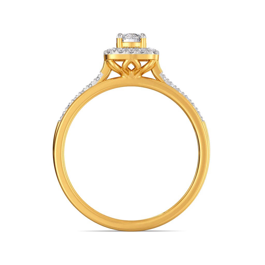Solitaire Charm Diamond Rings