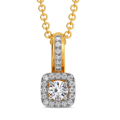 Square N Shine Diamond Pendants
