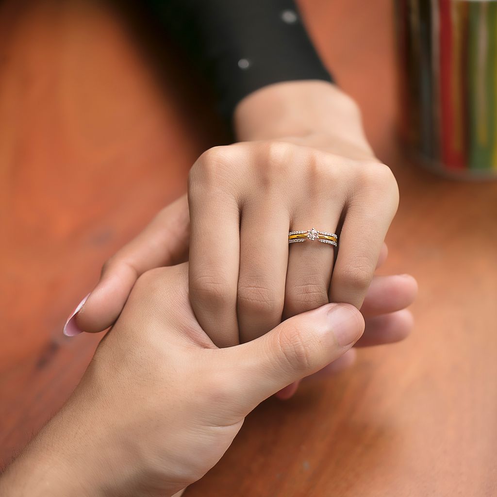 Relish Refined Diamond Rings