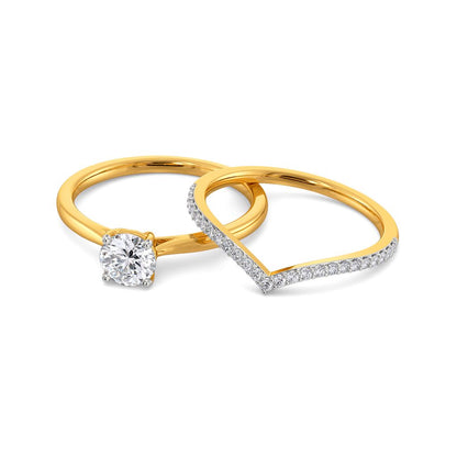 Grace Embraced Diamond Rings