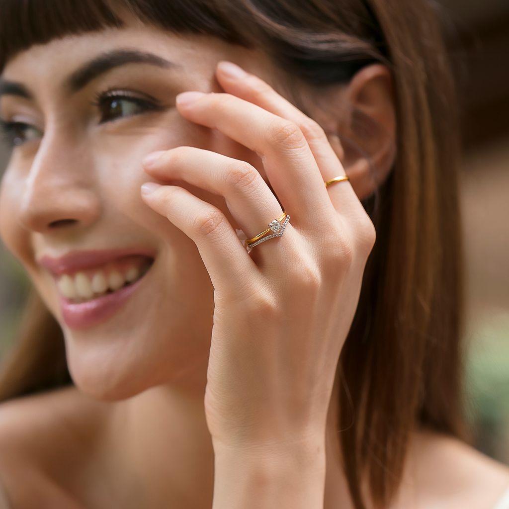 Grace Embraced Diamond Rings