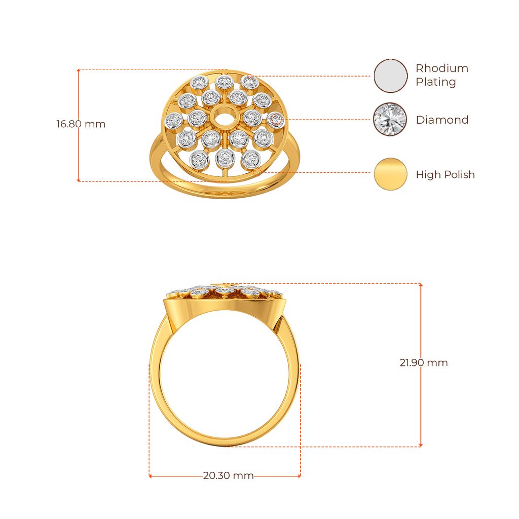Jean Queen Diamond Rings