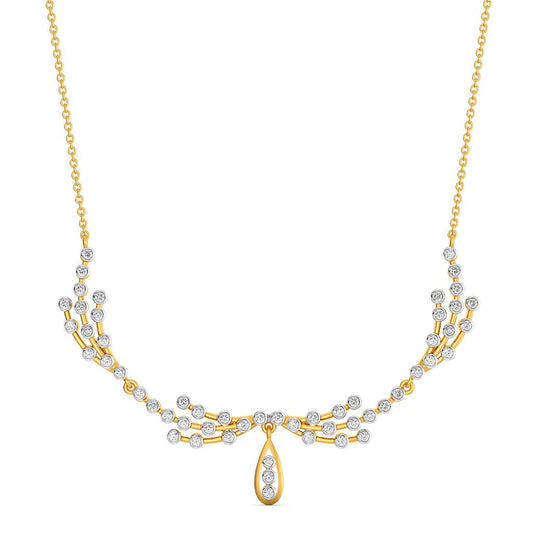 Wide N Comfy Diamond Necklaces