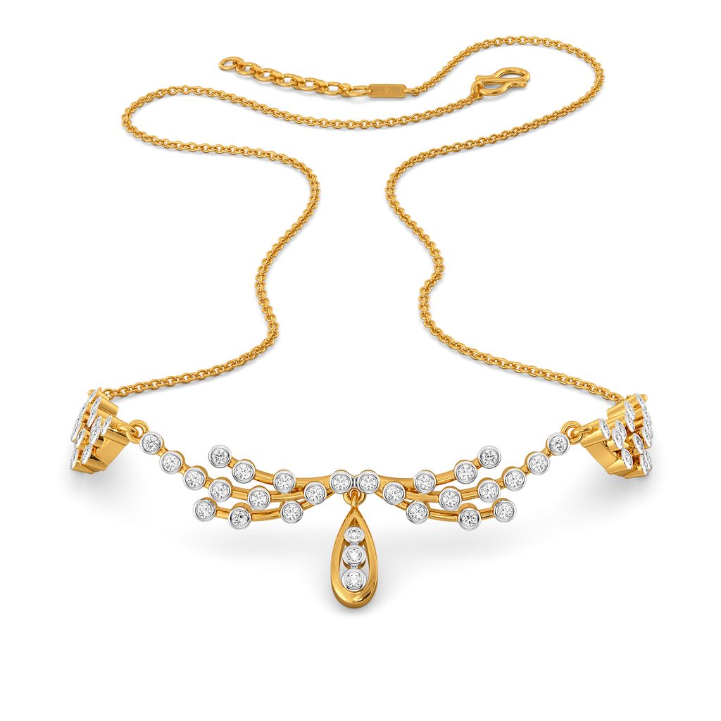 Wide N Comfy Diamond Necklaces