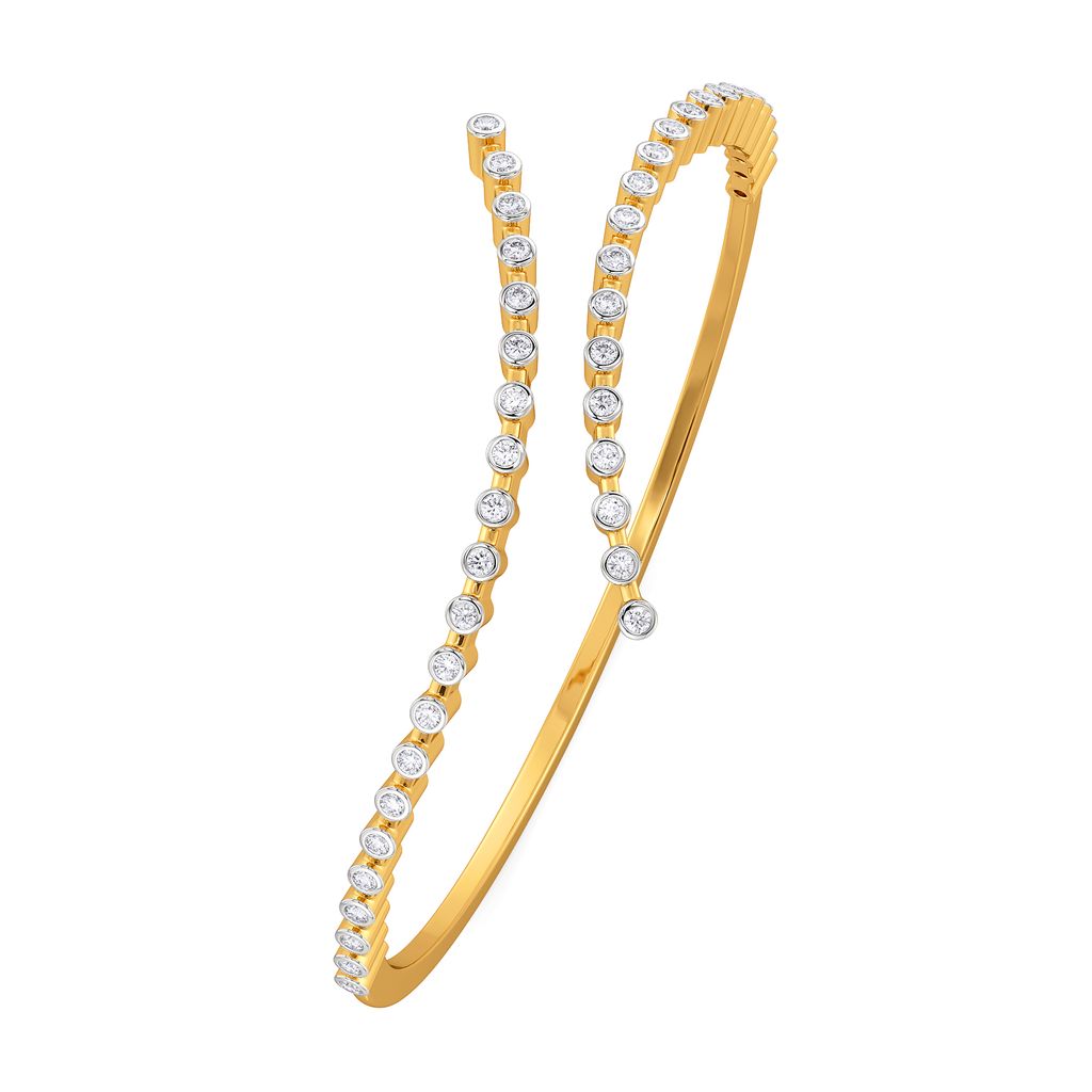 Wide N Comfy Diamond Bangles