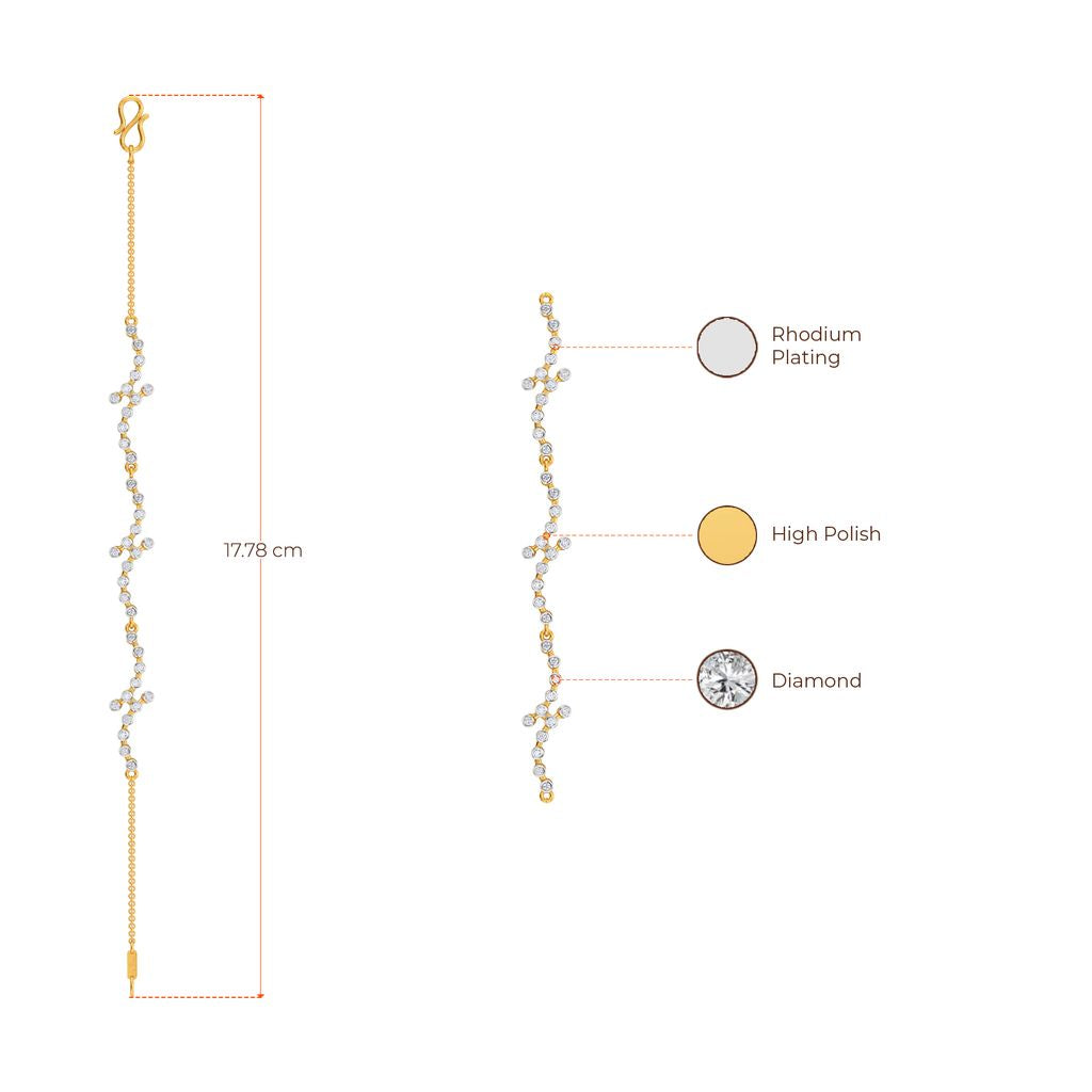 Baggy Theory Diamond Bracelets