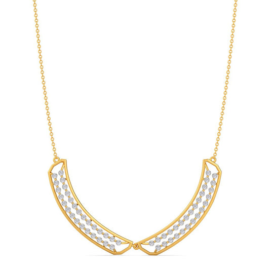 Slack Mode Diamond Necklaces