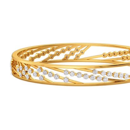 Slack Mode Diamond Bangles