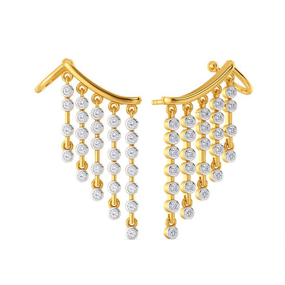 Donna Dapper Diamond Earrings