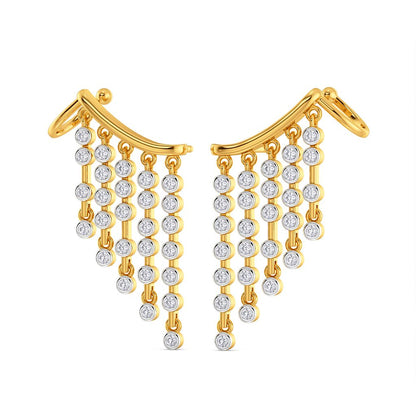 Donna Dapper Diamond Earrings