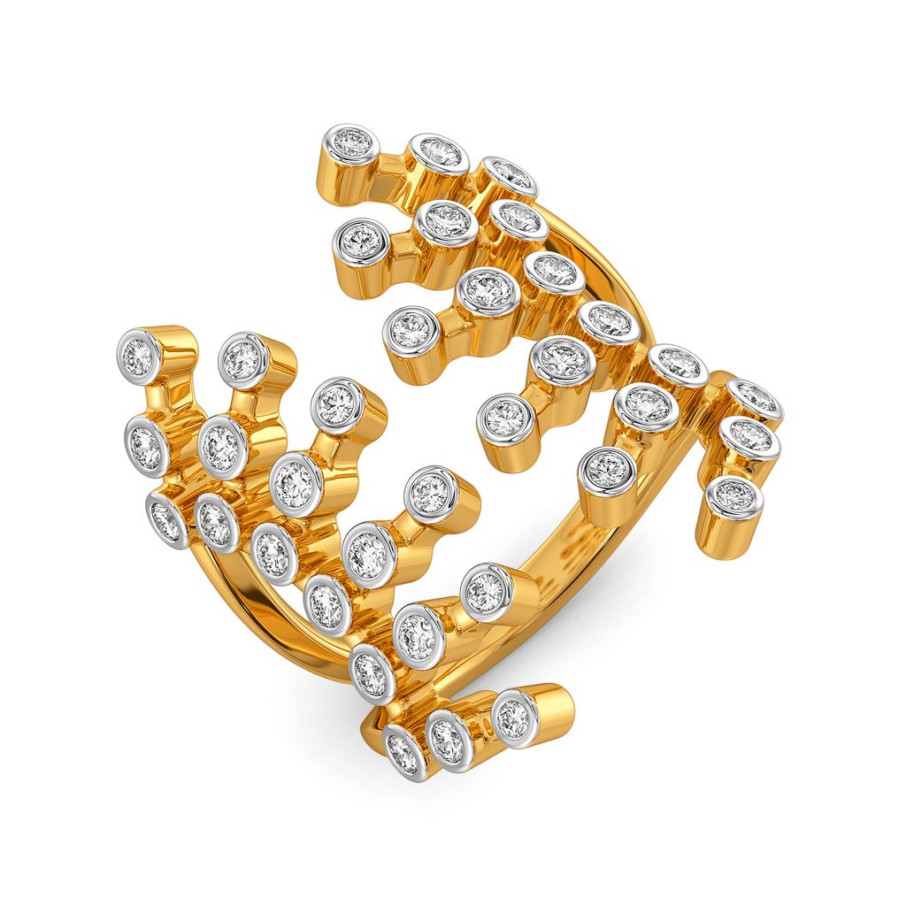 Baggy Drama Diamond Rings