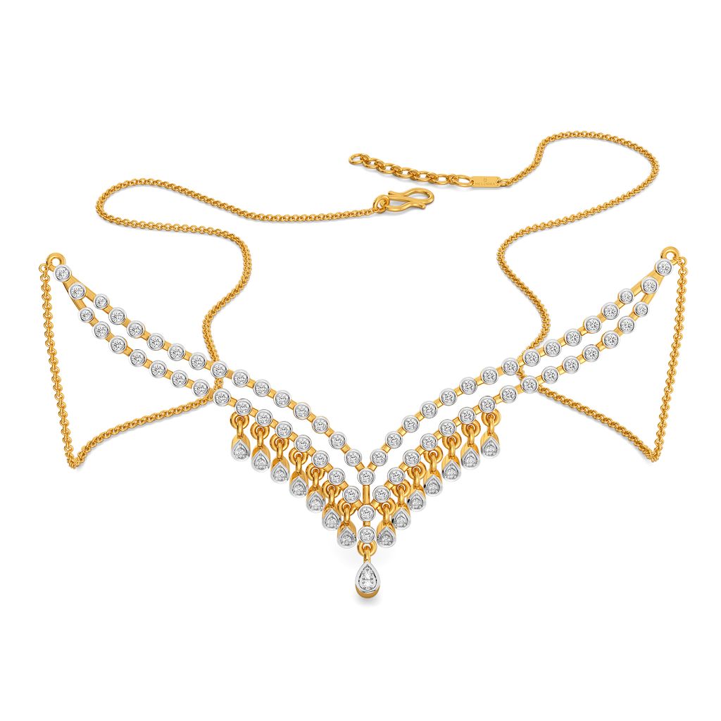 Baggy Drama Diamond Necklaces