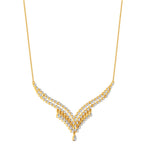 Baggy Drama Diamond Necklaces