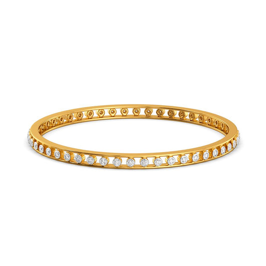 Laid Back Denim Diamond Bangles