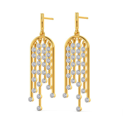 The Big Blue Diamond Earrings