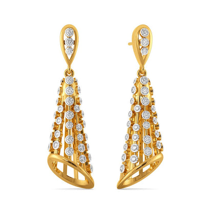 Hip Hop Ways Diamond Earrings
