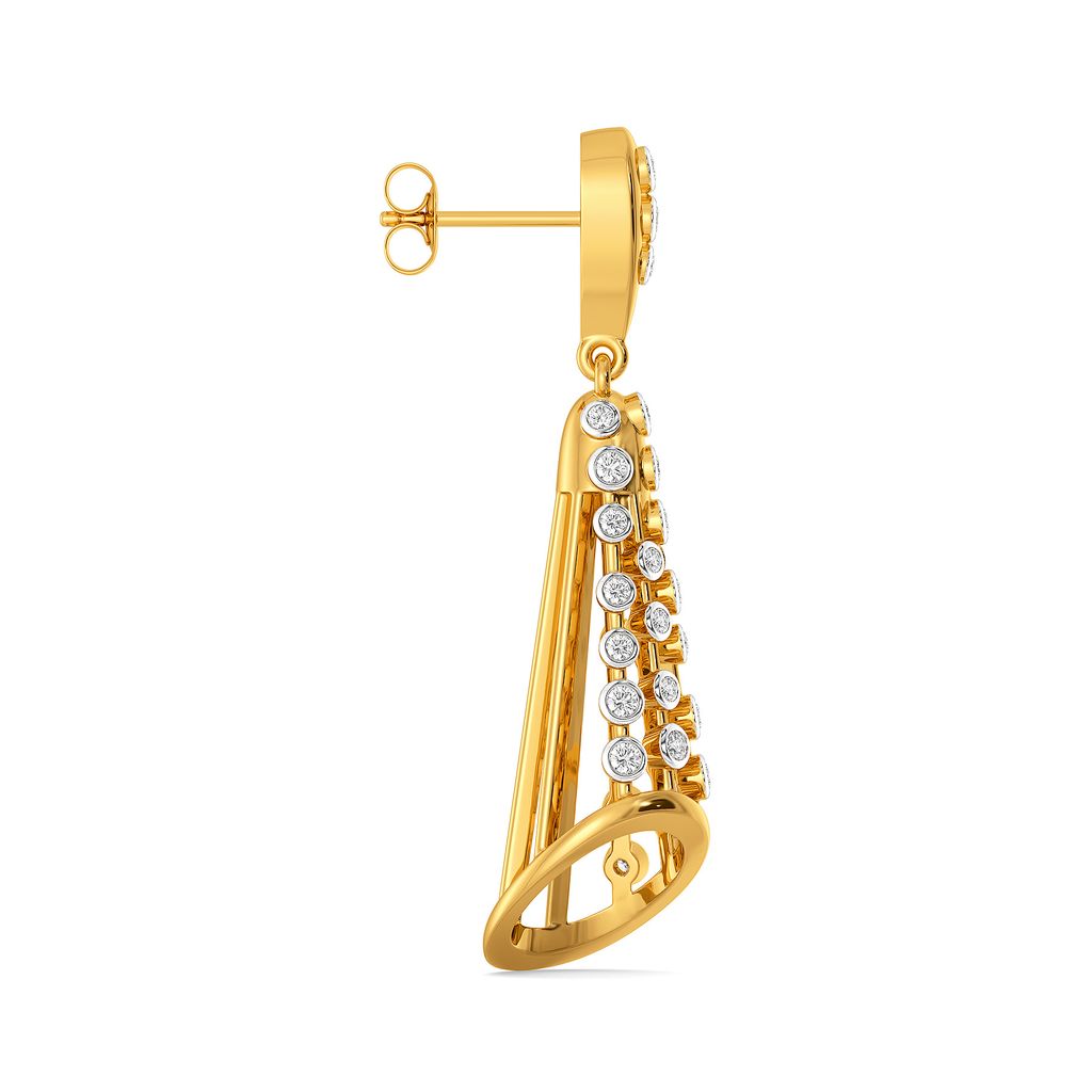 Hip Hop Ways Diamond Earrings