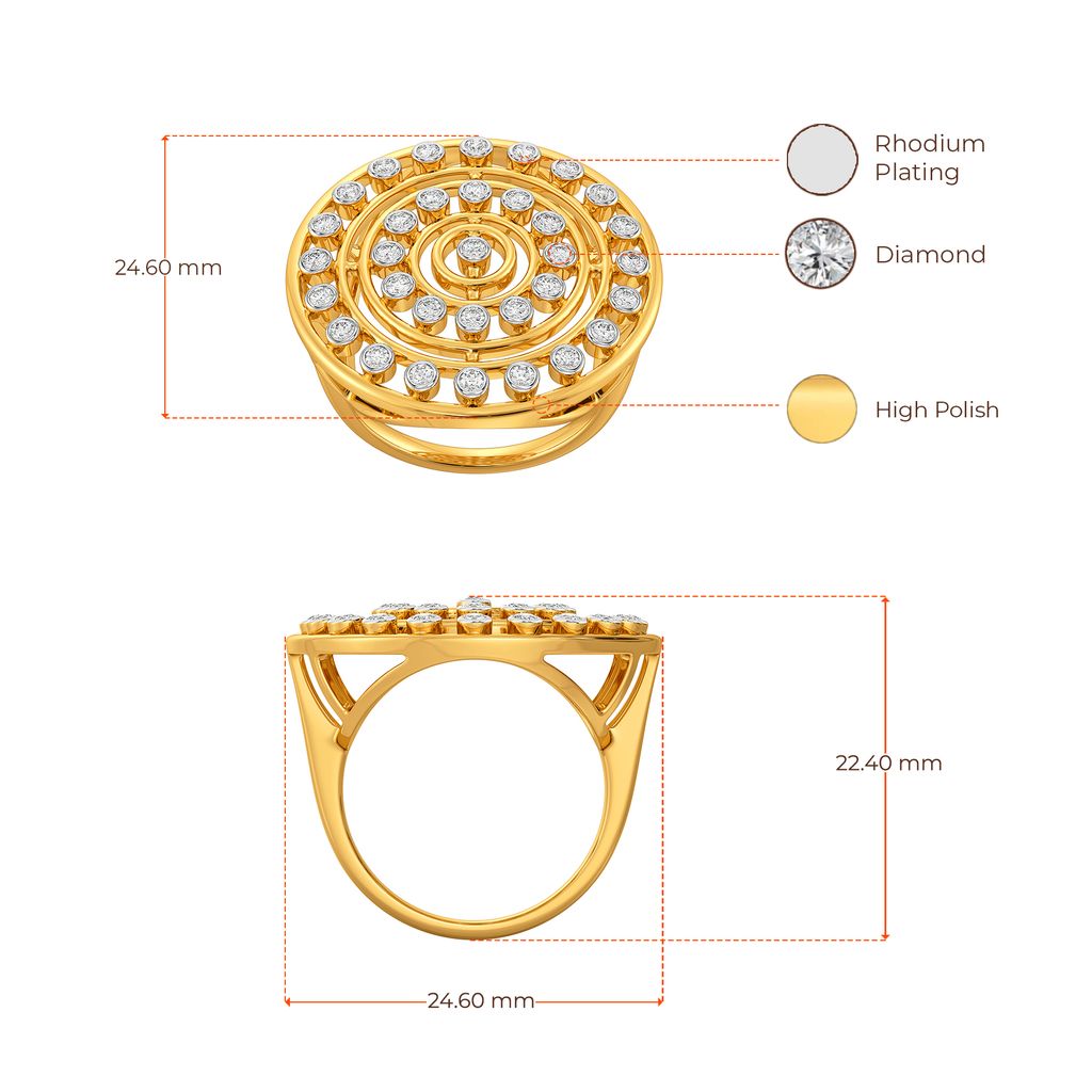 Breezy Flow Diamond Rings