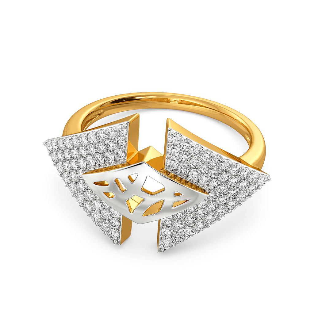 Edgy Nets Diamond Rings